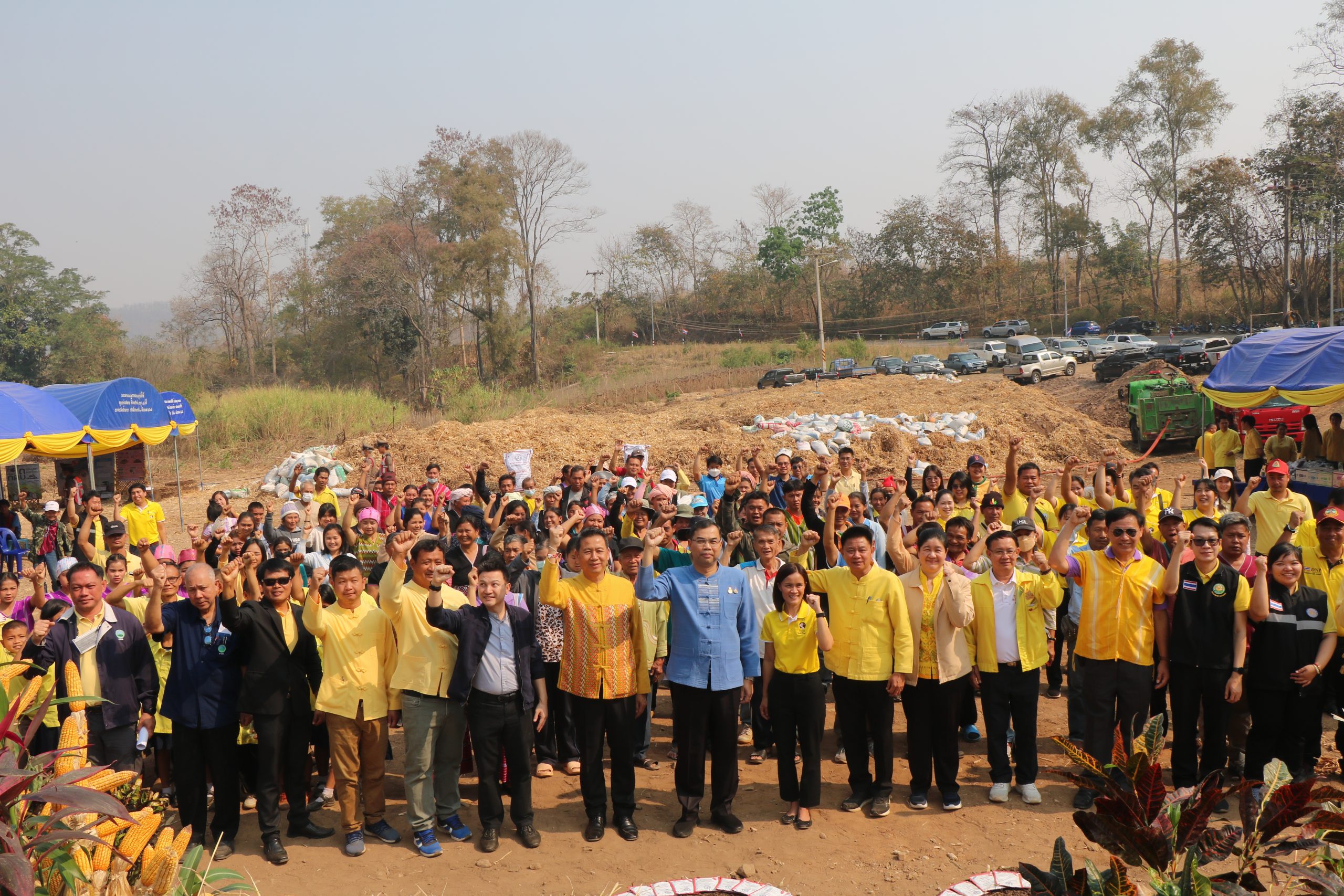 เกษตรแม่ฮ่องสอนร่วมรณรงค์ผลิตปุ๋ยอินทรีย์ เพื่อลดการปล่อยก๊าซเรือนกระจก